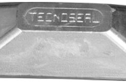 Ánodos rectangulares con inserto