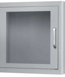 Cabina interior desfibrilador| con ventana