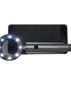 Lámpara con luz led para toma de color en boca
