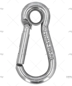 MOSQUETON CON OJO 05mm INOX KONG KONG